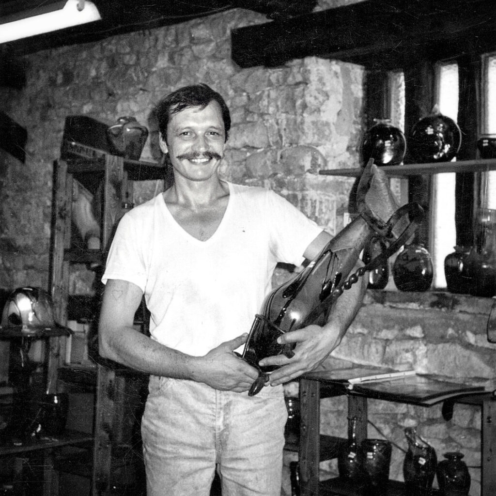 Parick Lepage - Fondateur et verrier d'art - la Verrerie d'Art d'Amboise